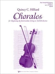 Chorales for Beginning and Intermediate Orchestra Orchestra sheet music cover Thumbnail